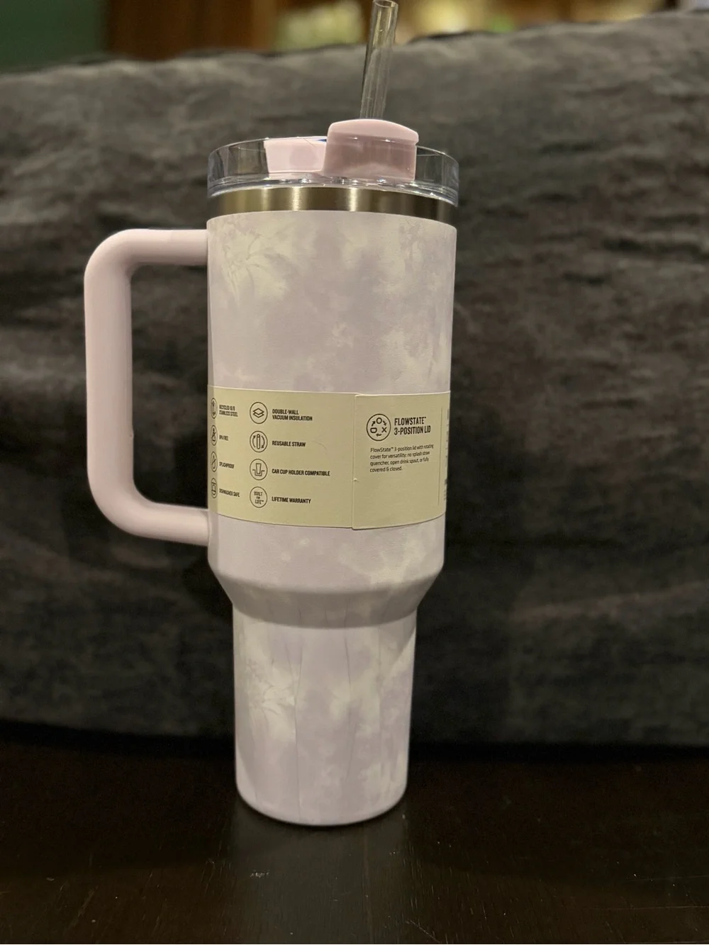 Stanley Wisteria Tie Dye Tumbler
